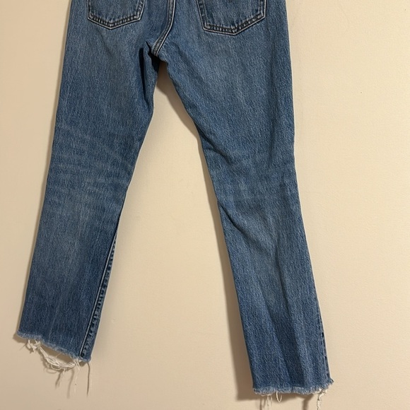 Levi's knee rip blue wash jeans size 24 - Picture 8 of 8